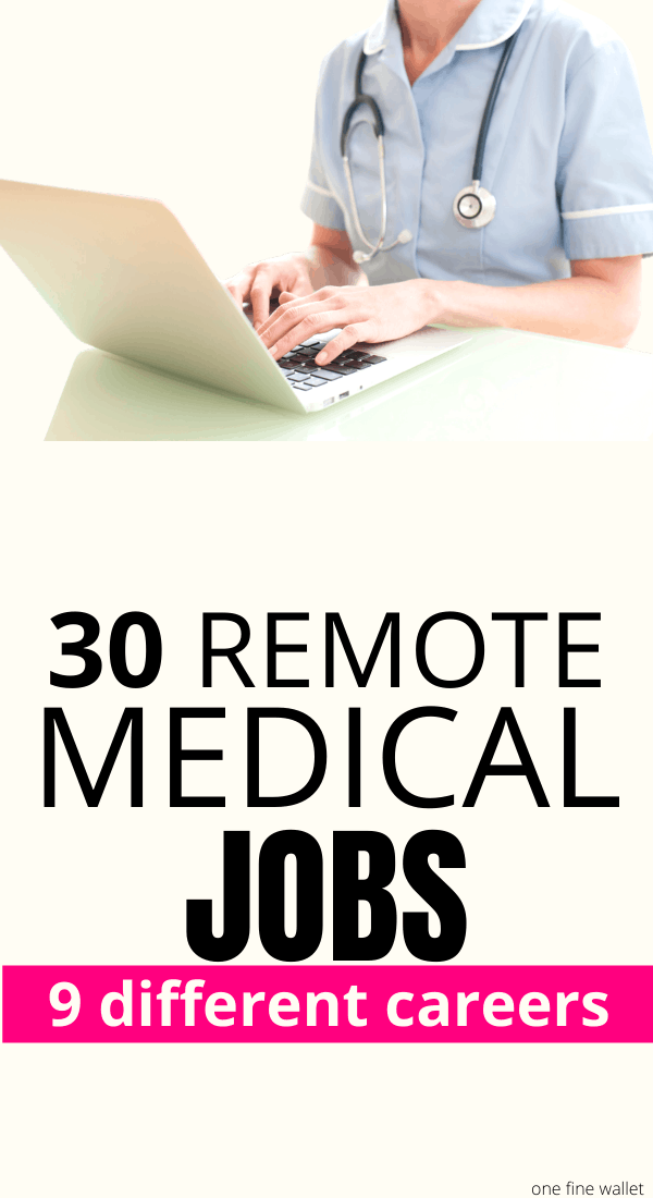 List of online nursing jobs and medical jobs from home. Ways to make extra money online