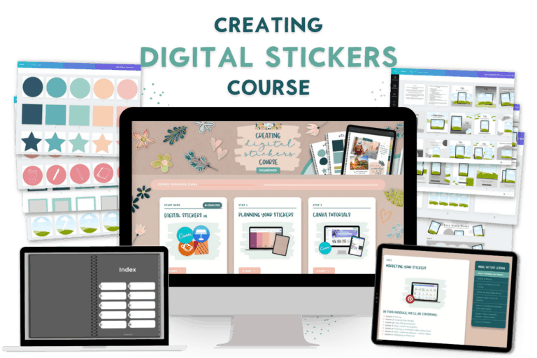 How to Make Digital Stickers to Sell on Etsy - One Fine Wallet