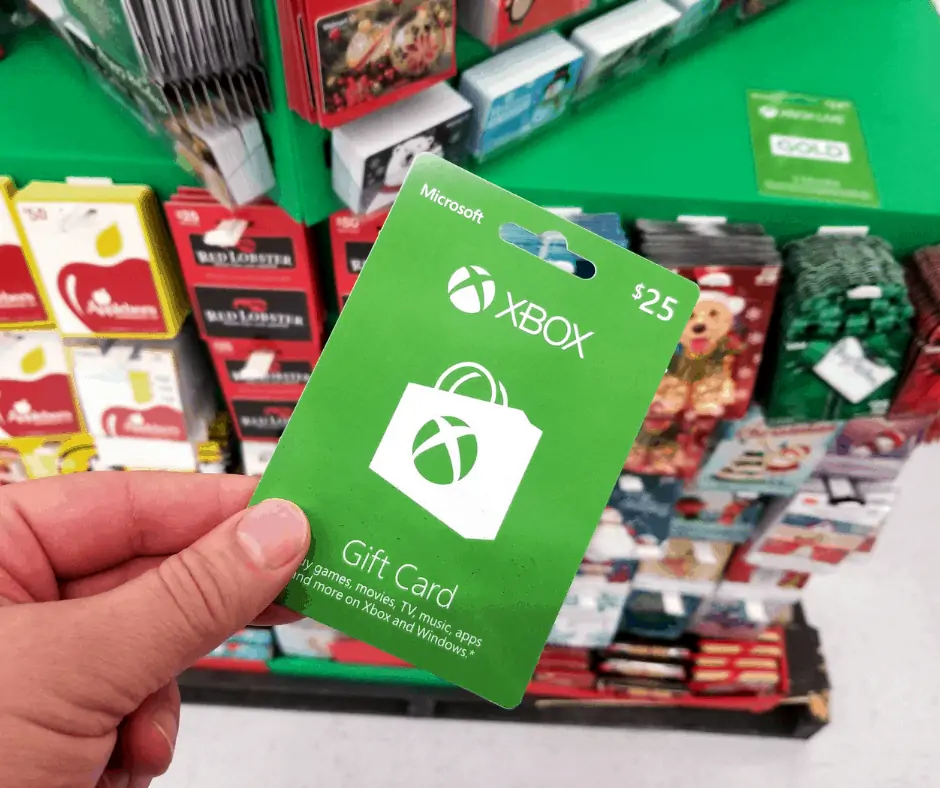 Microsoft Xbox gift card free