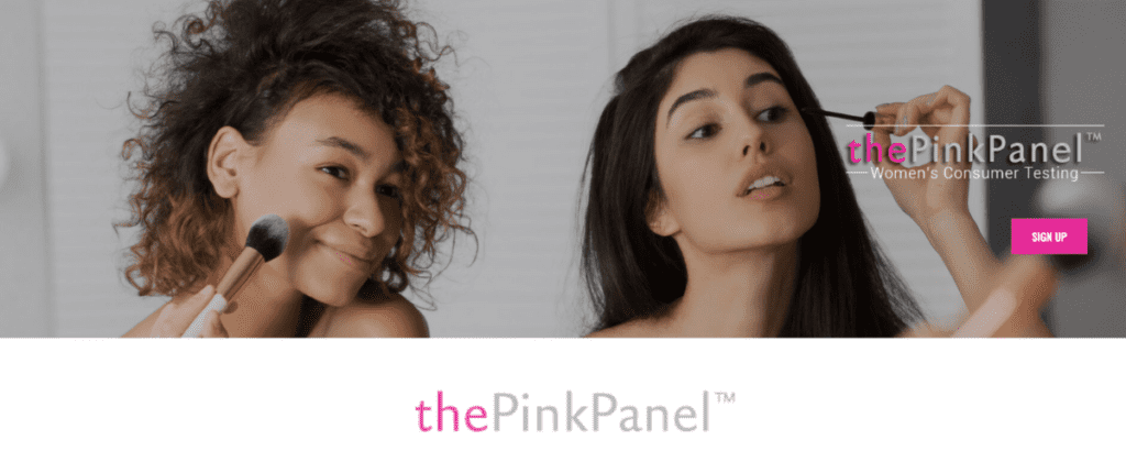 test products with the Pink Panel
