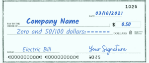 How Do You Write 50 Cents