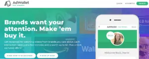 adwallet watch ads for money