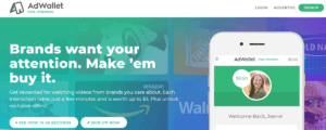 adwallet get paid by watching videos