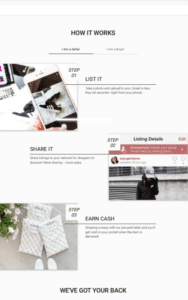 Poshmark app screenshot.
