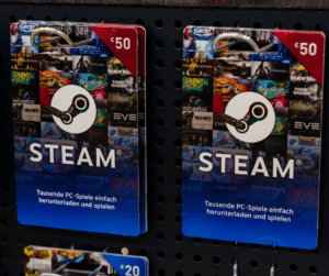 steam gift cards