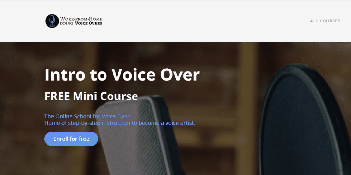 voice over mini course