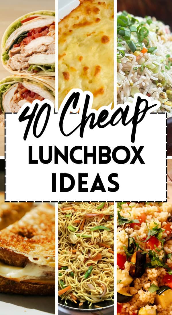 40 Cheap Lunch Ideas
