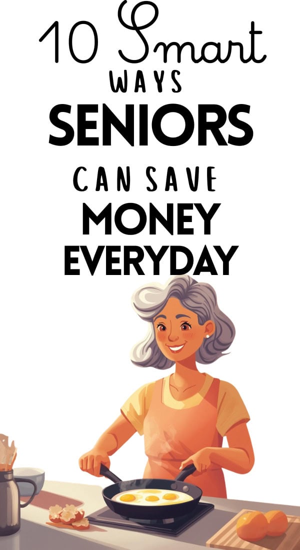 less energy Frugal Living tips for seniors